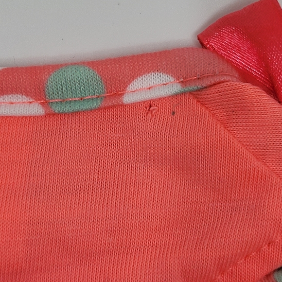 Mommy's Bestie Coral Dot Dog Dress - X-small - Picture 5 of 7